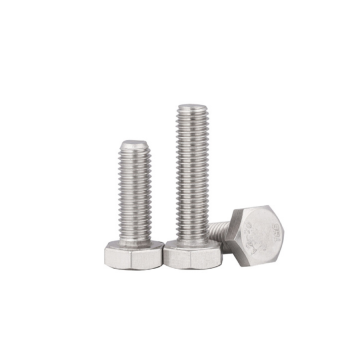 Aço inoxidável Hex Hex Head Bolt DIN933 Tópico completo